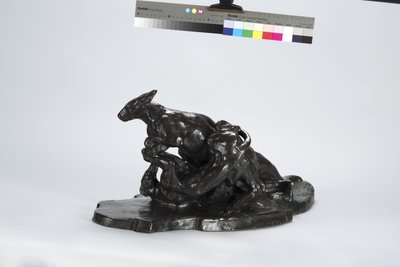 Kangaroo and Dog by Arthur Putnam