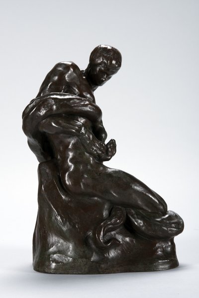 Man and Snake by Arthur Putnam