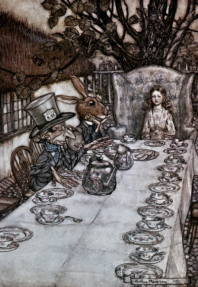 Alice in Wonderland, 1917 by Arthur Rackham