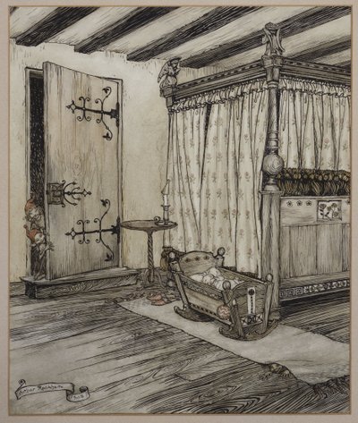 Almost Fairy Time by Arthur Rackham