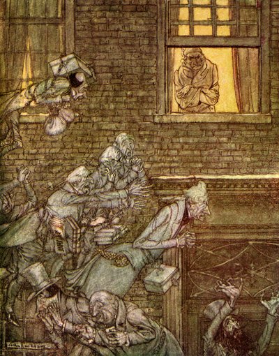 A Christmas Carol by Arthur Rackham