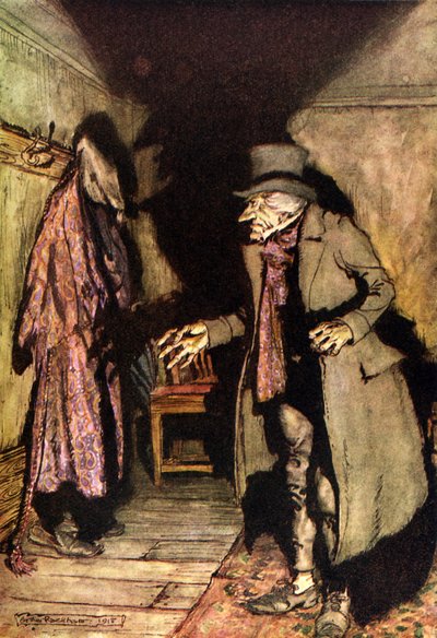 A Christmas Carol by Arthur Rackham