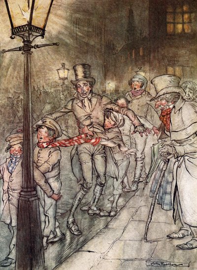 A Christmas Carol by Arthur Rackham