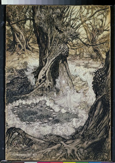 Come, Now a Roundel, 1908 by Arthur Rackham