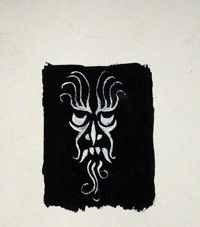 Grotesque Head by Arthur Rackham