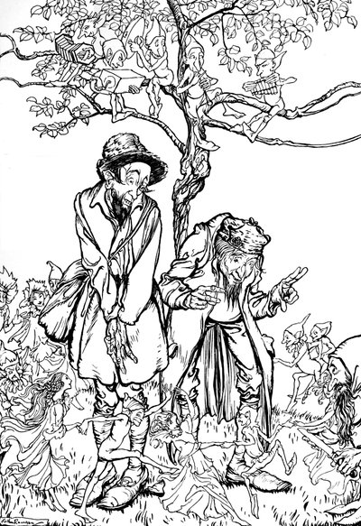 Little Brother and Little Sister by Arthur Rackham