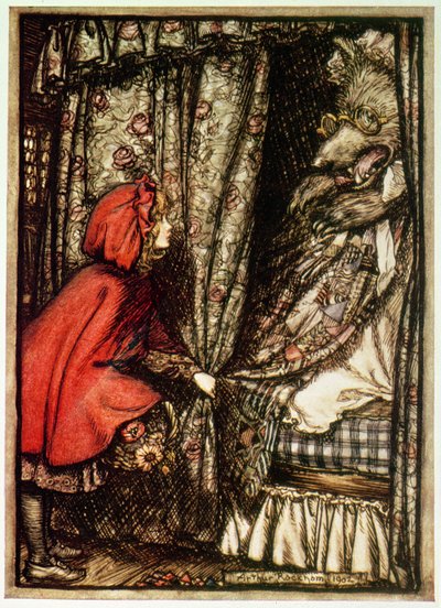 Little Red Riding Hood by Arthur Rackham