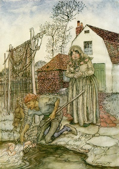 The Fish and the Ring by Arthur Rackham