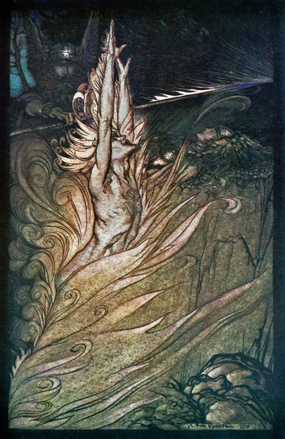 The Valkyrie by Arthur Rackham