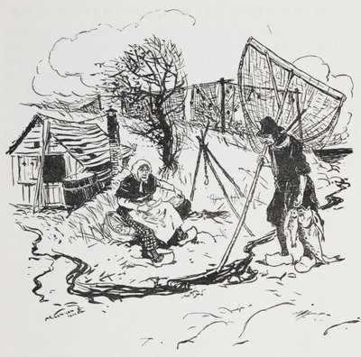 The fisherman and his wife by Arthur Rackham