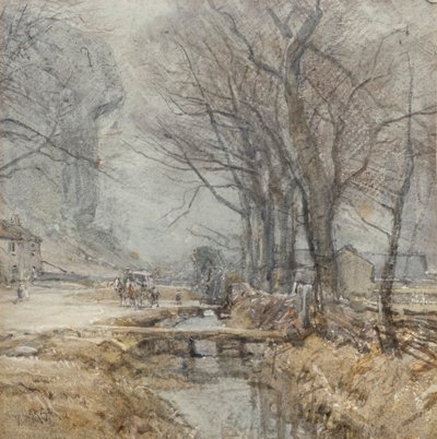 Kilnsey, Yorkshire by Arthur Reginald Smith