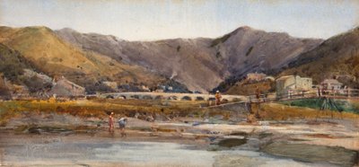 The Hills Behind Genoa by Arthur Reginald Smith