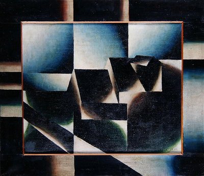 Houses and Path by Arthur Segal