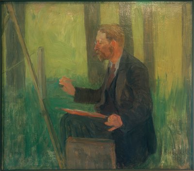 Thomas Herbst at Work by Arthur Siebelist