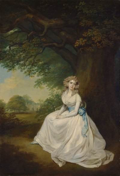 Frances, Lady Chambers (née Wilton) by Arthur William Devis