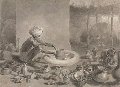 Indian Potter by Arthur William Devis