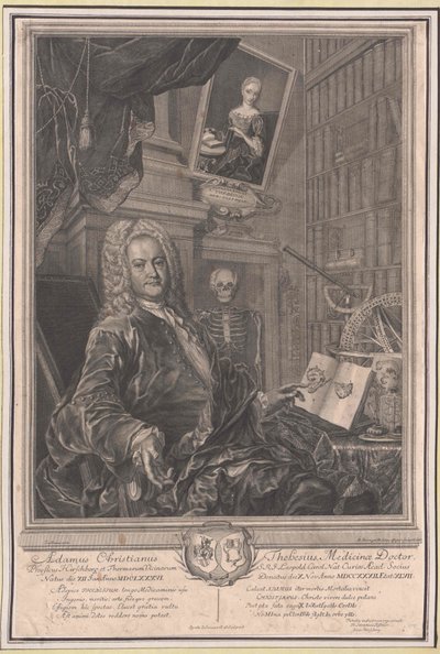 Adam Christian Thebesius by Artist Unknown