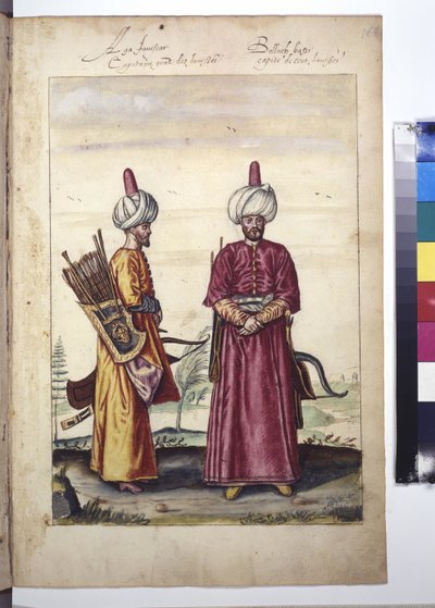 Aga Janissar and Bolluch Bassi by Artist Unknown