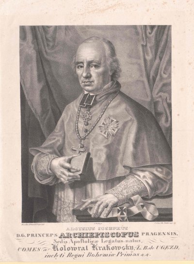 Aloysius Joseph Count Kolovrat Krakowski by Artist Unknown