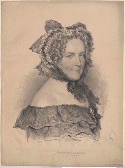 Amalie Haizinger by Artist Unknown