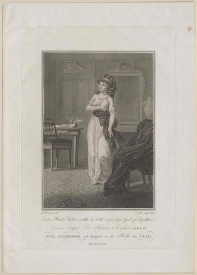 Anna Adamberger-Jaquet by Artist Unknown