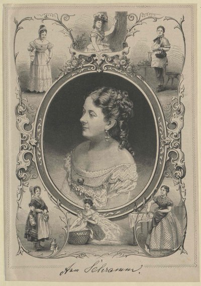 Anna Schramm (print) by Artist Unknown