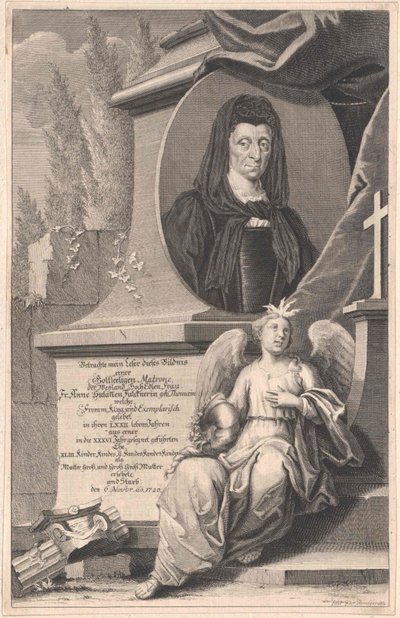 Anne Susanna Thomae by Artist Unknown