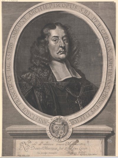Anselm Franz von Ingelheim (print) by Artist Unknown