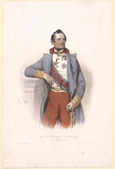 Baron Anton Puchner by Artist Unknown
