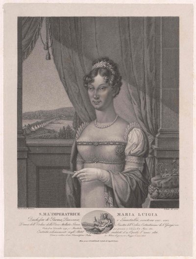 Archduchess of Austria Maria Louisa (1791-1847) by Artist Unknown