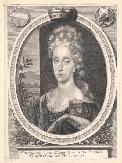 Archduchess of Austria Antonie by Artist Unknown