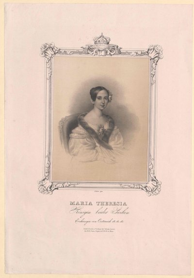Archduchess of Austria Maria Theresa by Artist Unknown