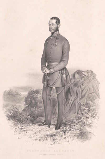 Archduke of Austria Albrecht (1817-1895) by Artist Unknown