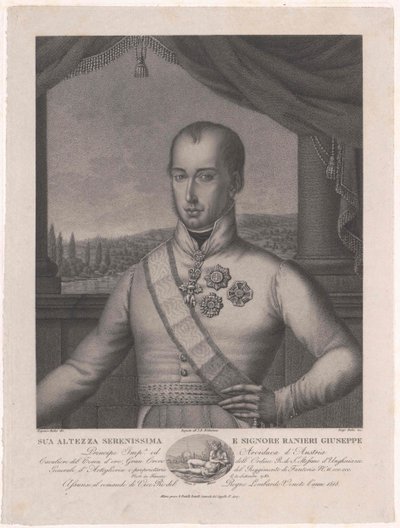 Archduke of Austria Rainer by Artist Unknown