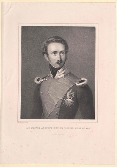 Duke August of Leuchtenberg by Artist Unknown