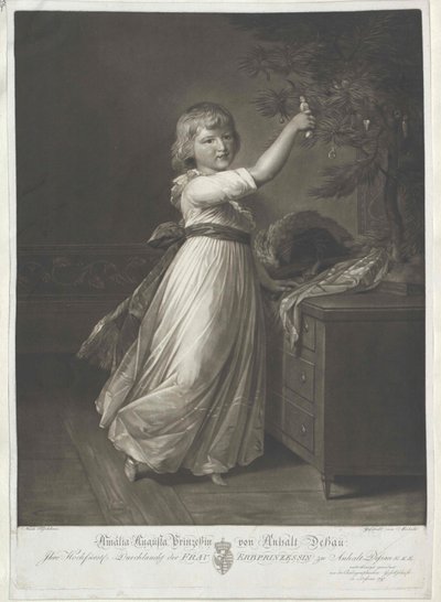 Auguste Princess Anhalt-Dessau by Artist Unknown