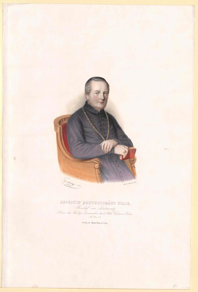 Augustin Bartholomew Hille by Artist Unknown