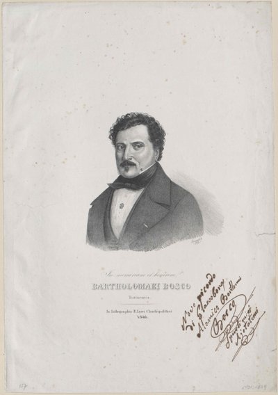 Bartolommeo Bosco (print) by Artist Unknown