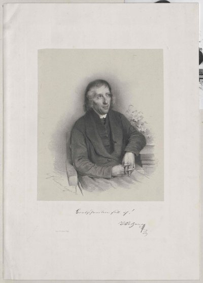 Bernard Bolzano by Artist Unknown