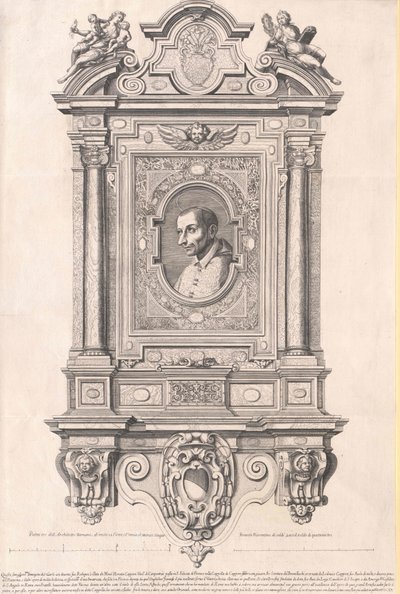 Carlo Borromeo (print) by Artist Unknown