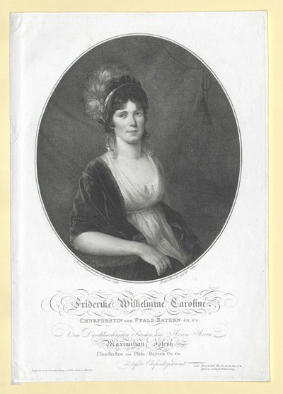 Caroline of Baden by Artist Unknown