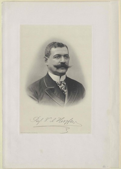 Charles August Herzfeld by Artist Unknown