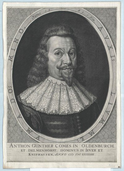Count of Oldenburg Anton Guenther by Artist Unknown