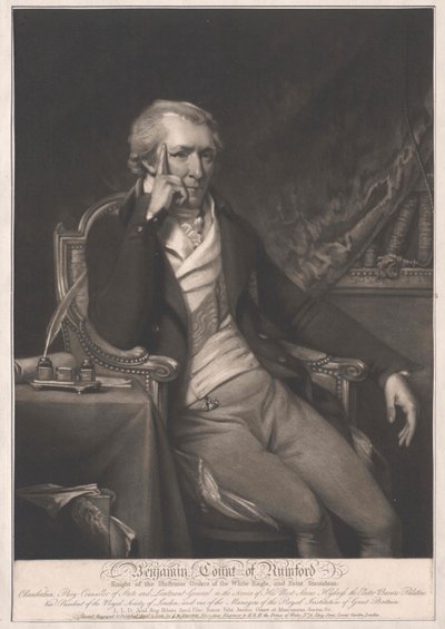 Count Rumford Thompson by Artist Unknown