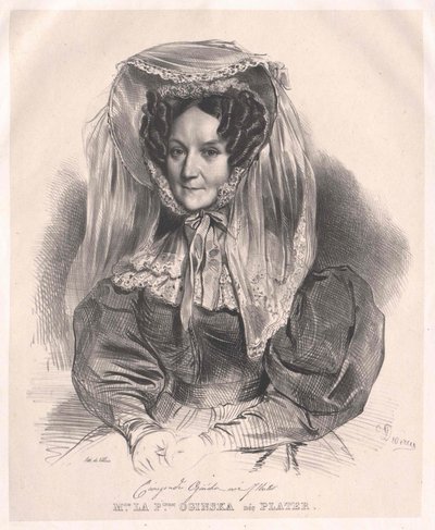 Countess Cunigunde von Plater by Artist Unknown