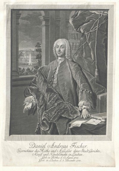 Daniel Andreas Fischer by Artist Unknown