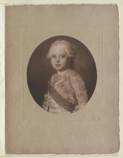 Dauphin Louis XVII of France by Artist Unknown