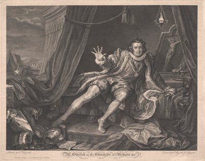 David Garrick by Artist Unknown