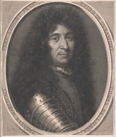 Duc de Lorges Durfort (print) by Artist Unknown
