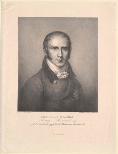 Duke Friedrich Wilhelm of Braunschweig-Oels by Artist Unknown